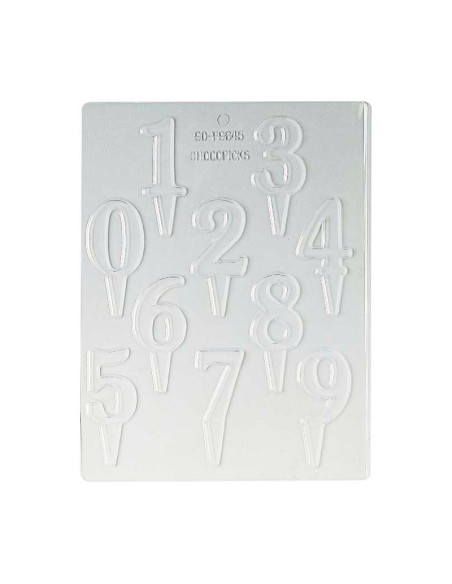 MOLDE PVC NÚMEROS 0-9 CON PINCHO-1
