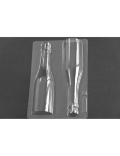MOLDE PVC ARMD613 BOTELLA CAVA D67xh250mm