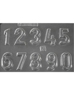 MOLDE PVC NUMEROS 35 mm