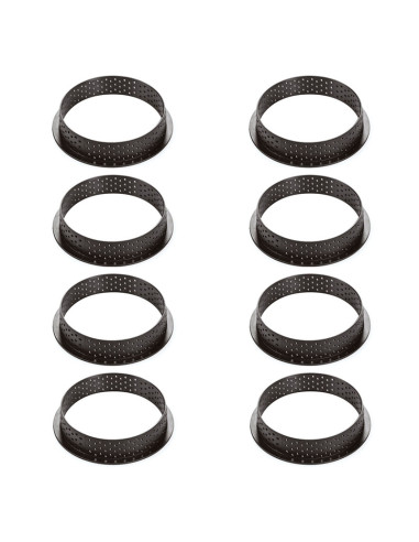 KIT TARTE RING PALET D70 - 64x18 molde+8 ringsTarte Ring