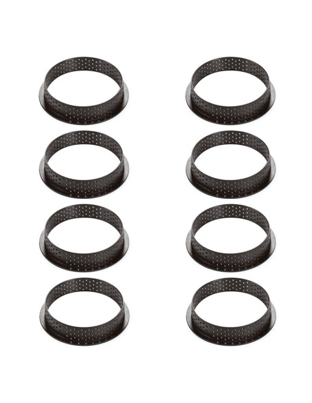 KIT TARTE RING PALET D70 - 64x18 molde+8 ringsTarte Ring