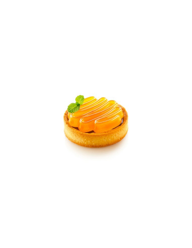 KIT TARTE RING HONORE D80x13 molde+ 6 ringsTarte Ring