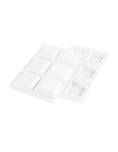 KIT TARTE RING SQUARE 80x80 (molde + 6 anillos)Tarte Ring KIT TARTE RING SQUARE 80x80 (molde + 6 anillos)Tarte Ring