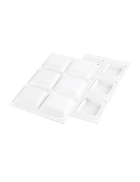 KIT TARTE RING SQUARE 80x80 (molde + 6 anillos)Tarte Ring