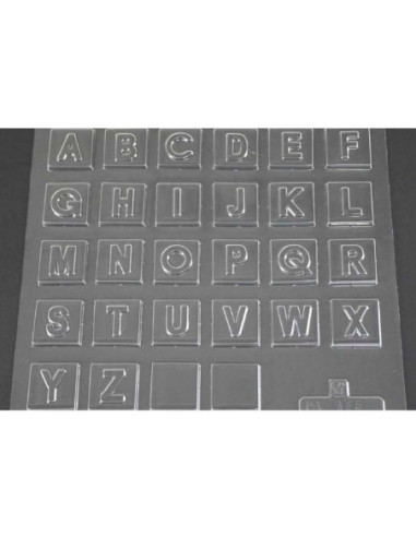 MOLDE PVC  ABECEDARIO PEQUEÑO