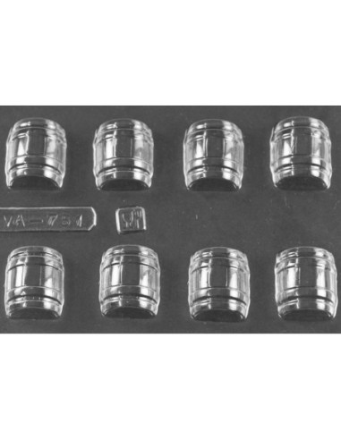 MOLDE PVC ARVA751 BARRILETE 30x20mm (8c)