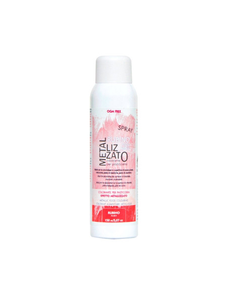 COLORANTE SPRAY ROJO RUBI METALIZADO 150mlSprays Metalizados