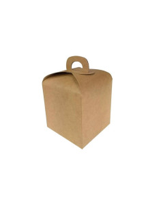 CAJA PANETTONE 160x160x140mm PK(10u) AVANA