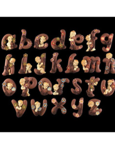 M. DS5027 ALFABETO FLORIDO MINÚSCULAS (26) DECOSIL