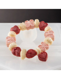 PULSERA CON CUENTAS DECOSIL 2