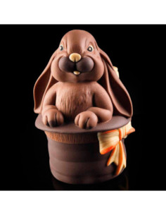 HUEVO CONEJO CILINDRO MÁGICO 2p DECOSIL