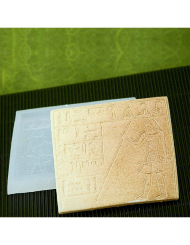 MOLDE TABLILLA EGIPCIA CUADRADA N3 DS12033 DECOSIL