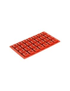 MOLDE FR075 MICRO SAVARIN QUADRATO 30x30xh13.5mm