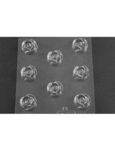 MOLDE BOMBÓN PVC ROSA D45x20mm