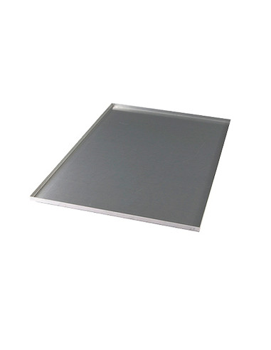 BANDEJA 600x400x10mm 4L e.1.2 ALUMINIO PLEGADA4 Lados