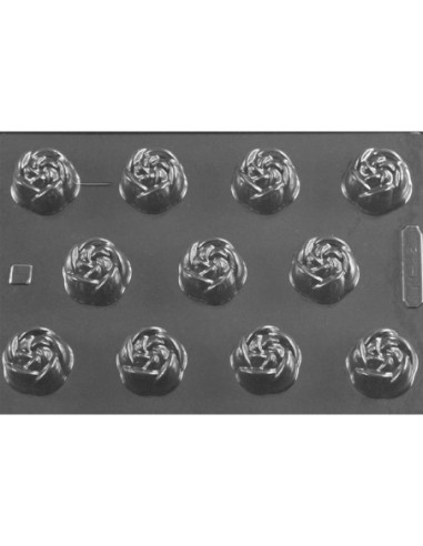 MOLDE BOMBÓN PVC ROSA D35x18mm