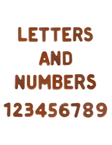 MOLDE LETRAS Y NÚMEROS MA3005 (36c)