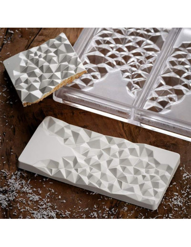 MOLDE PC5004 TABLETA FRAGMENT 155x77x10mm 3cTabletas