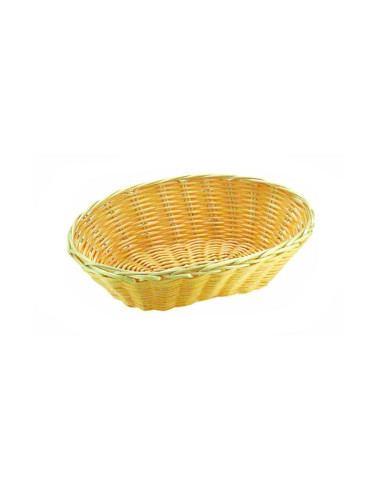 CESTA OVALADA 18x11,5x6,5cm POLIPROPILENOCestos polipropileno