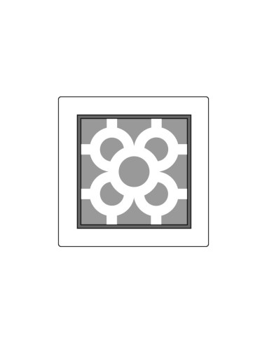 MOLDE PVC TABLETA AZULEJO BCN 145x145x20mmPvc Tabletas