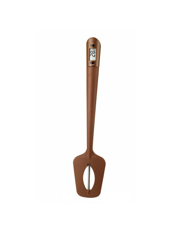ESPÁTULA TERMÓMETRO SILICONA 0ºC - 200ºC 320x70mmEspátulas Especiales