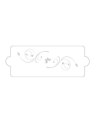PLANTILLA STENCIL 40-W097 347x127mmPlantillas decoración