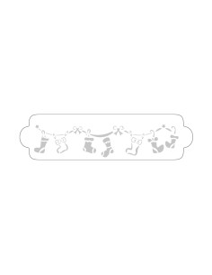 PLANTILLA STENCIL 40-W171 340x90mm NAVIDAD