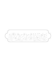 PLANTILLA STENCIL 40-W173 340x90mm NAVIDAD
