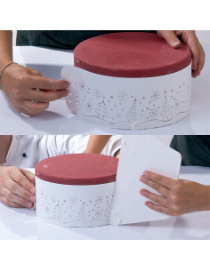 PLANTILLA STENCIL 40-W173 340x90mm NAVIDADPlantillas decoración 2