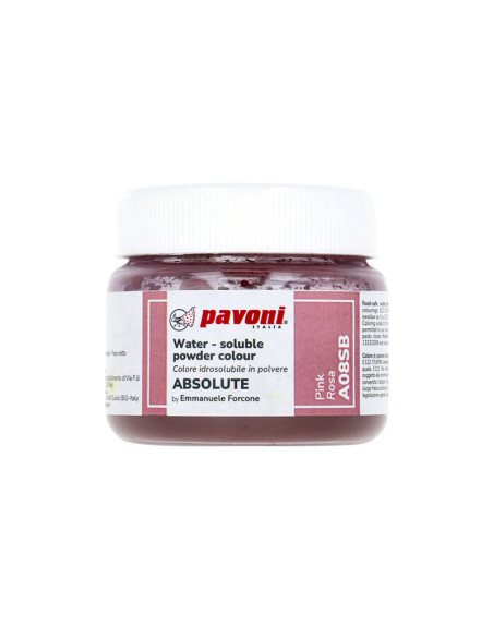 COLORANTE EN POLVO ROSA HIDROSOLUBLE 50g