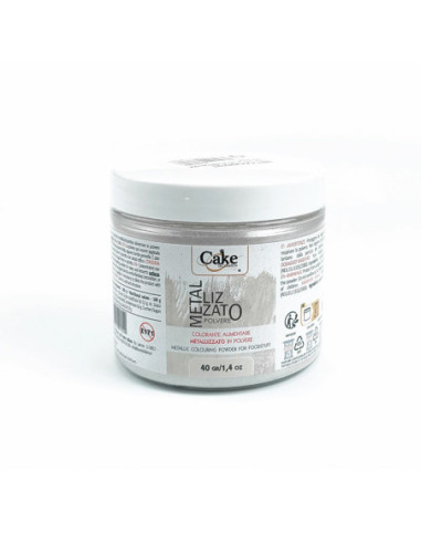 COLORANTE PLATEADO METALIZADO 40g