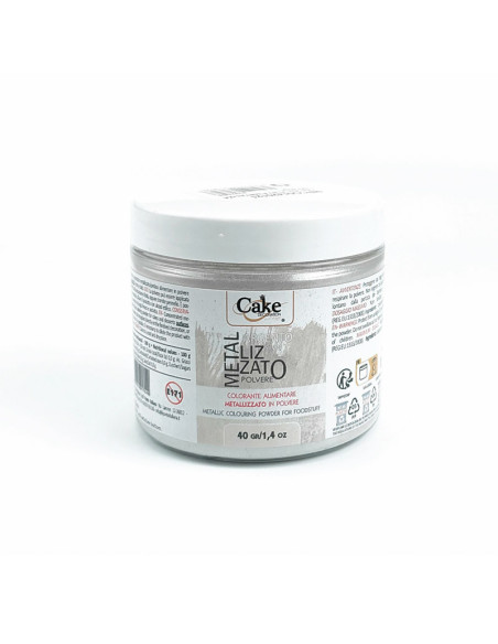 COLORANTE PLATEADO METALIZADO 40g
