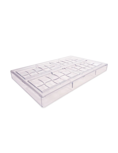 MOLDE M171 TABLETA 120x60x6.3mm 4p PC 175x275Tabletas