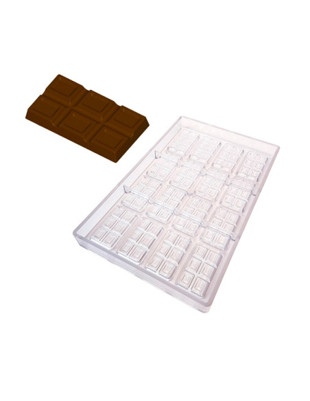 MOLDE M165 TABLETA 55x30x6.3mm 16p PC 175x275Tabletas