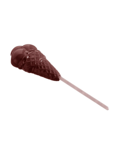 MOLDE CW1294 PIRULETAS ICE CREAM 66x35x10mmChocolate World