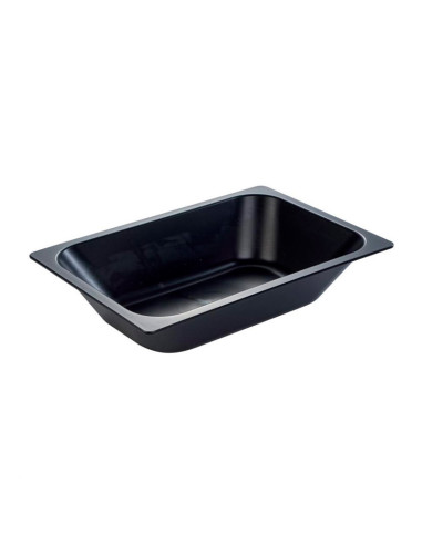 CUBETA PLÁSTICA 360x250xh80mm NEGRA HELADORecipientes