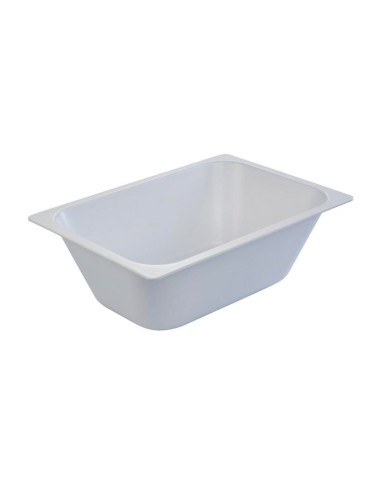 CUBETA PLÁSTICA 360x250xh120mm BLANCA HELADORecipientes