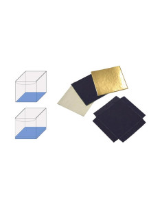 FONDO 60x60mm PK(10u) ORO