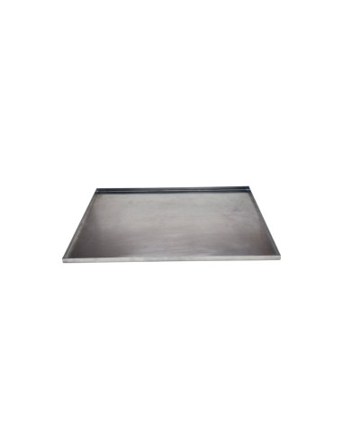 BANDEJA 300x400x10mm 4L e.1.5 ALUMINIO PLEGADA4 Lados