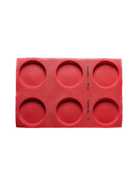 TAPETE FF12 FORMASIL 6 TART. REDONDAS 150/140x30mmMicroperforados