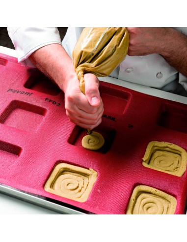 TAPETE FF04 FORMASIL 24 TART.QUADRO 65/55x20mmMicroperforados