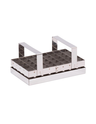 CORTADOR BROWNIES CON ASA INOX 200x125x95mmCortapastas metálicos