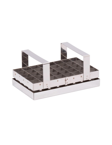 CORTADOR BROWNIES CON ASA INOX 200x125x95mmCortapastas metálicos