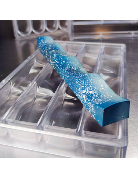 MOLDE TURRÓN RE004 POLICARBONATO 250x34,5xh25 (4c)Turrón