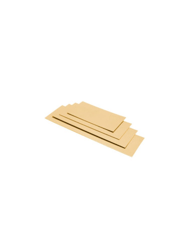 CARTON RECTANG. 20x30 cm PK(25u) ORO/NEGROInicio