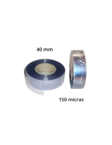 CINTA PVC INCOLORO 40 mm 150 micras (100mt)Cinta PVC