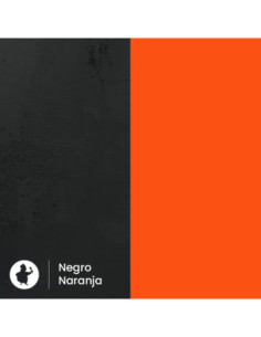 CARTÓN CUADRADO 19x19+2 cm PK(50u) NARANJA/NEGRO 2