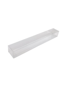 CAJA ACETATO 253x38xh31mm PK(25u) TURRON