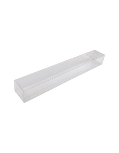 CAJA ACETATO 253x38xh31mm PK(25u) TURRONCajas Turrón/Bombones