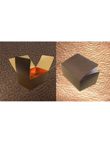 BALLOTIN 140x90x60 PK(10u) PIEL MARRONPastelería